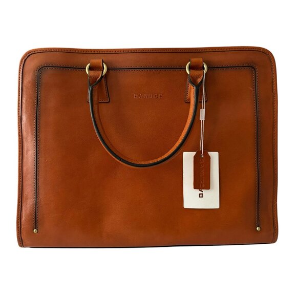 🆕 Banuce Leather Briefcase Messenger Bag